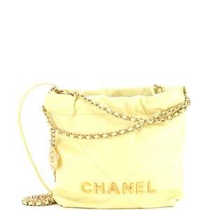 Chanel 22 Chain Hobo Quilted Calfskin #248458C48B